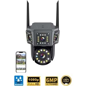 O-KAM-3016 WİFİ 6MP PTZ KAMERA